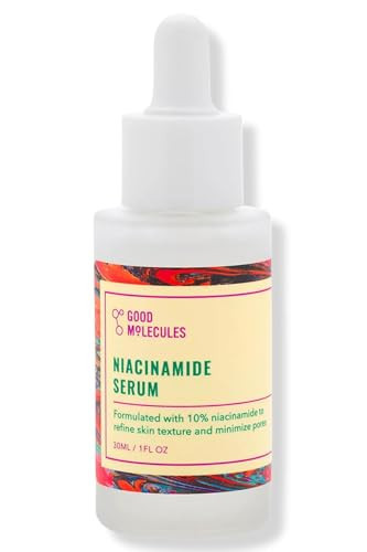 Good Molecules Niacinamide Serum – 10% Niacinamide to Target Blemishes, Nourishment, and Skin Tone – Ultra Hydrating & Brightening Skin Care for Face – 75 ml / 2.53 fl oz | Amazon (US)
