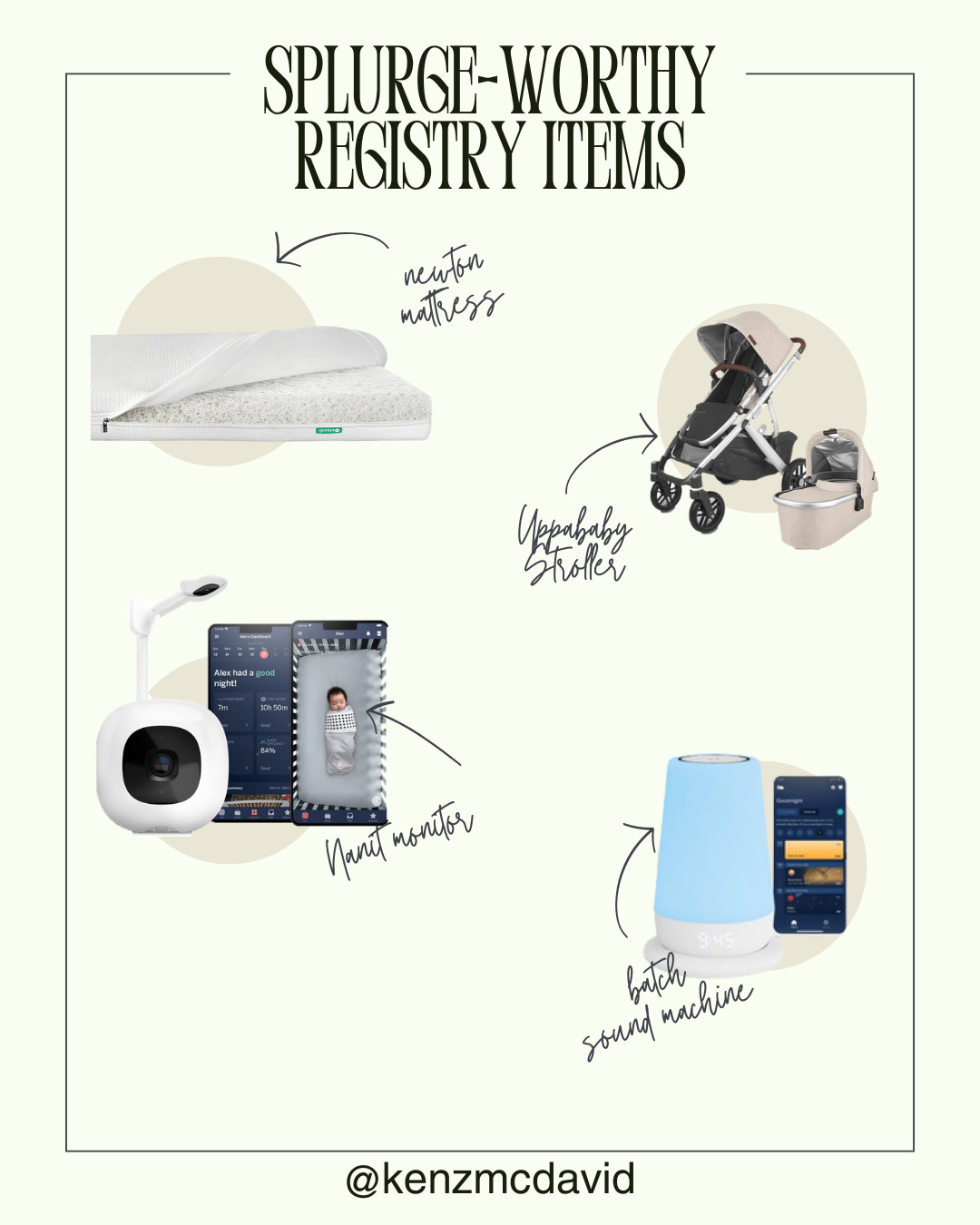 Splurge worthy registry items 

 #LTKBaby