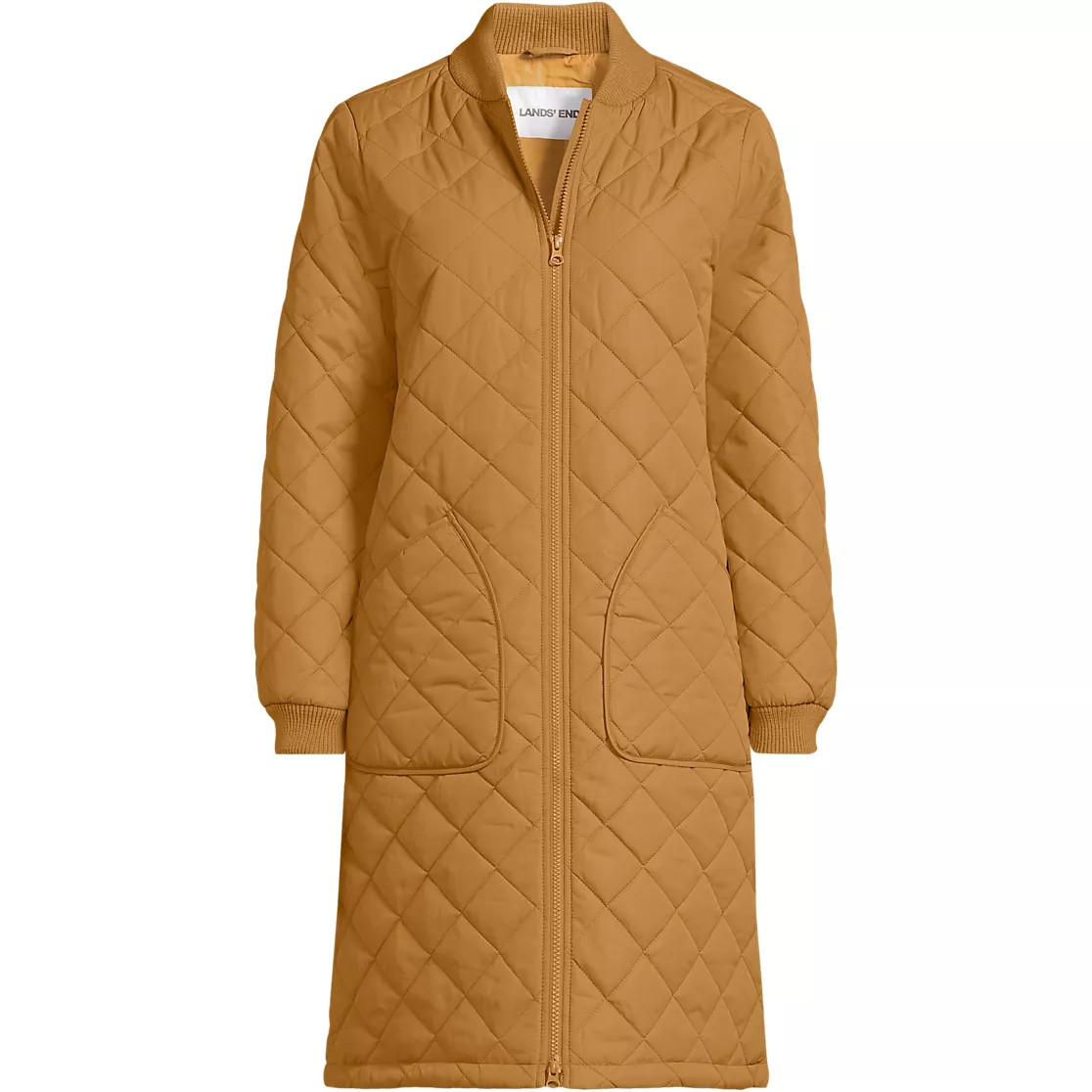 Women's FeatherFree Insulated Bomber Coat | Lands' End (US)