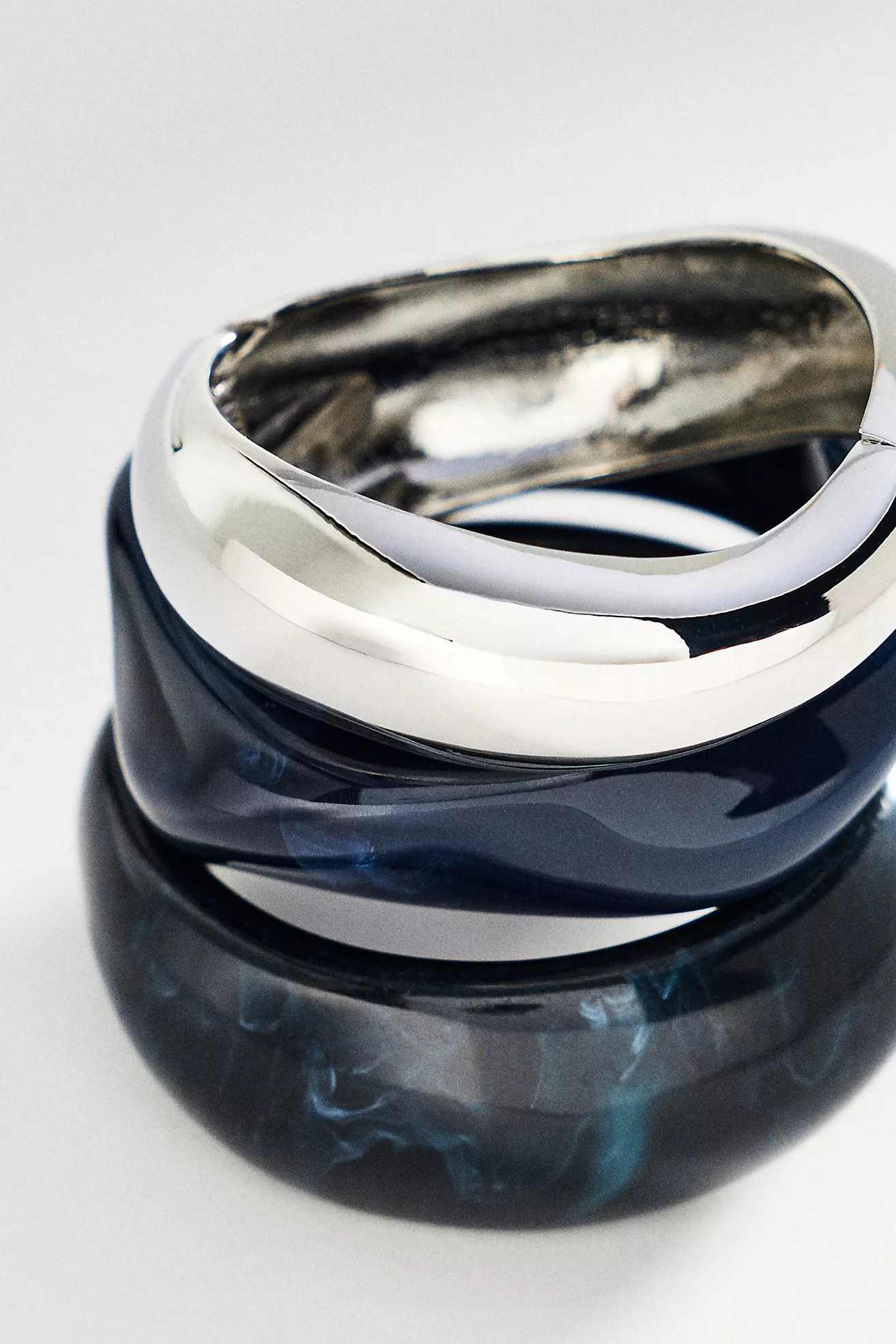 Resin Bangle Bracelets, Set of 3 | Anthropologie (US)