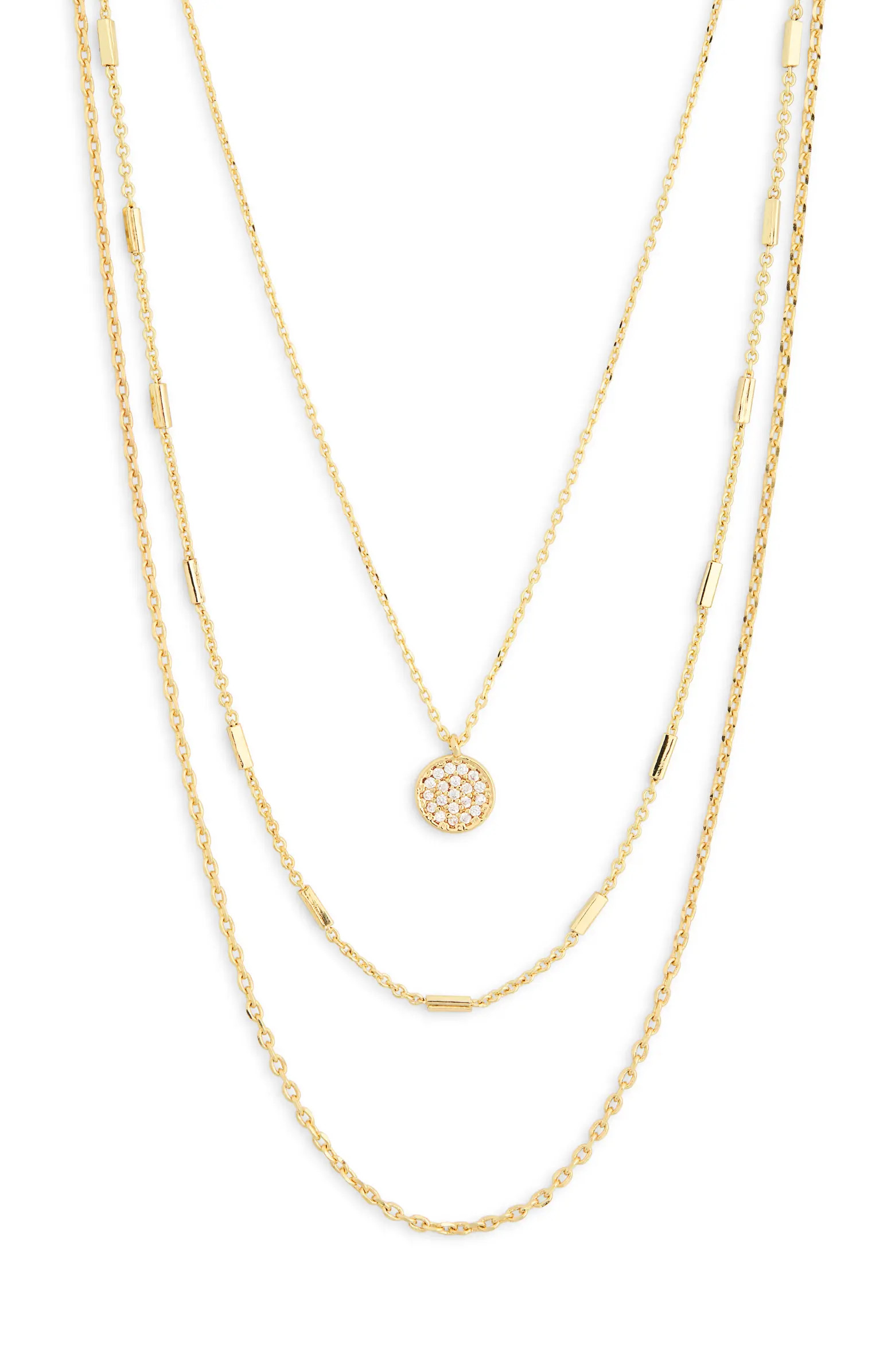 NORDSTROM RACK Layered Chain Necklace | Nordstromrack | Nordstrom Rack
