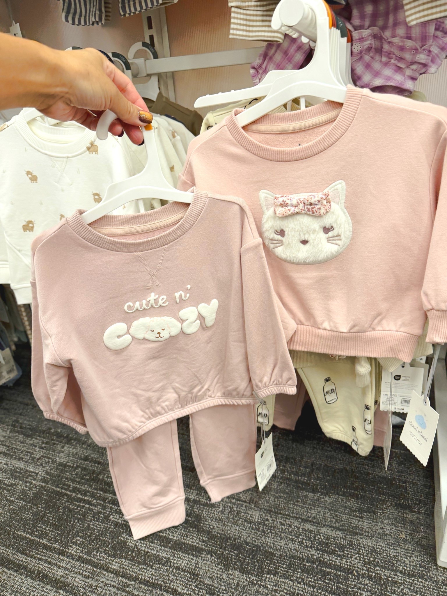 Target Cloud Island Baby Girl Pink Long Sleeve Graphic Sets (kitten set sold in stores) @Target #target #targetstyle #targetkids #targetbaby #toddlersets #babyclothes #newsttarget

#LTKootd #LTKKids #LTKBaby