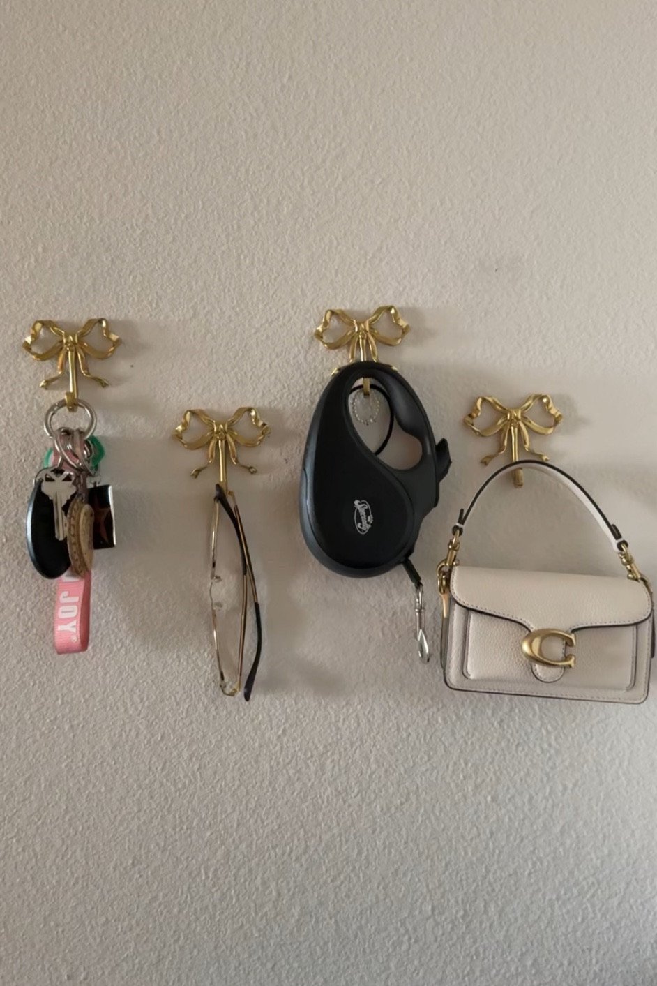 Bow hooks //wall hooks //gift ideas 

#LTKHoliday #LTKCyberWeek #LTKSeasonal