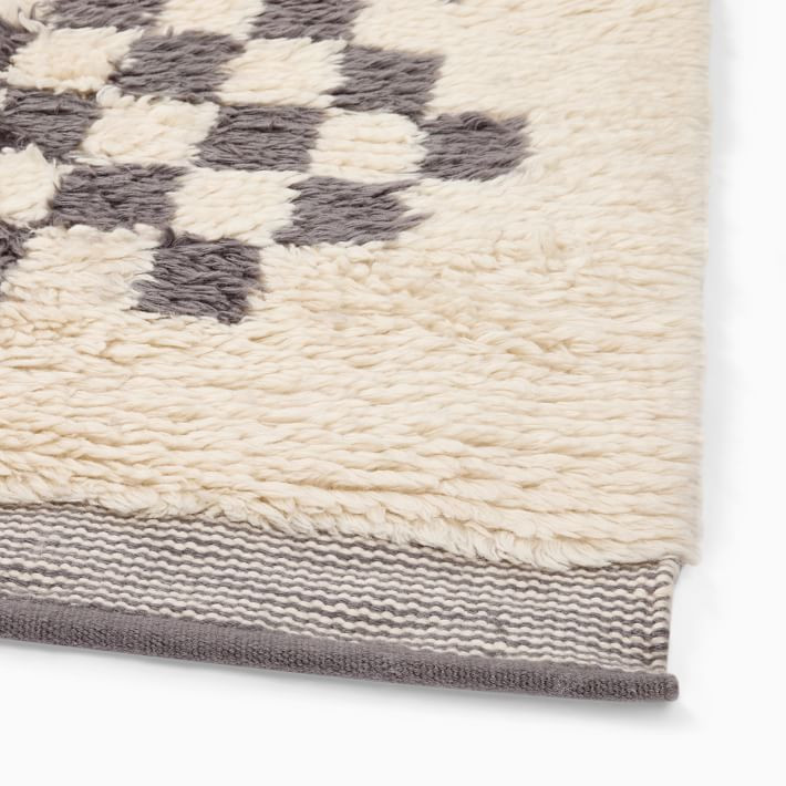 Soft Checkered Rug | West Elm (US)