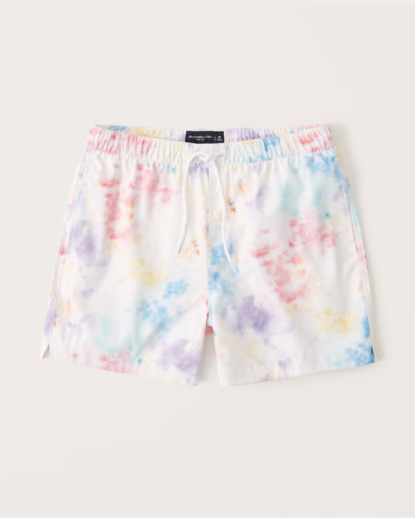 Pride Pull-On Swim Trunks | Abercrombie & Fitch (US)