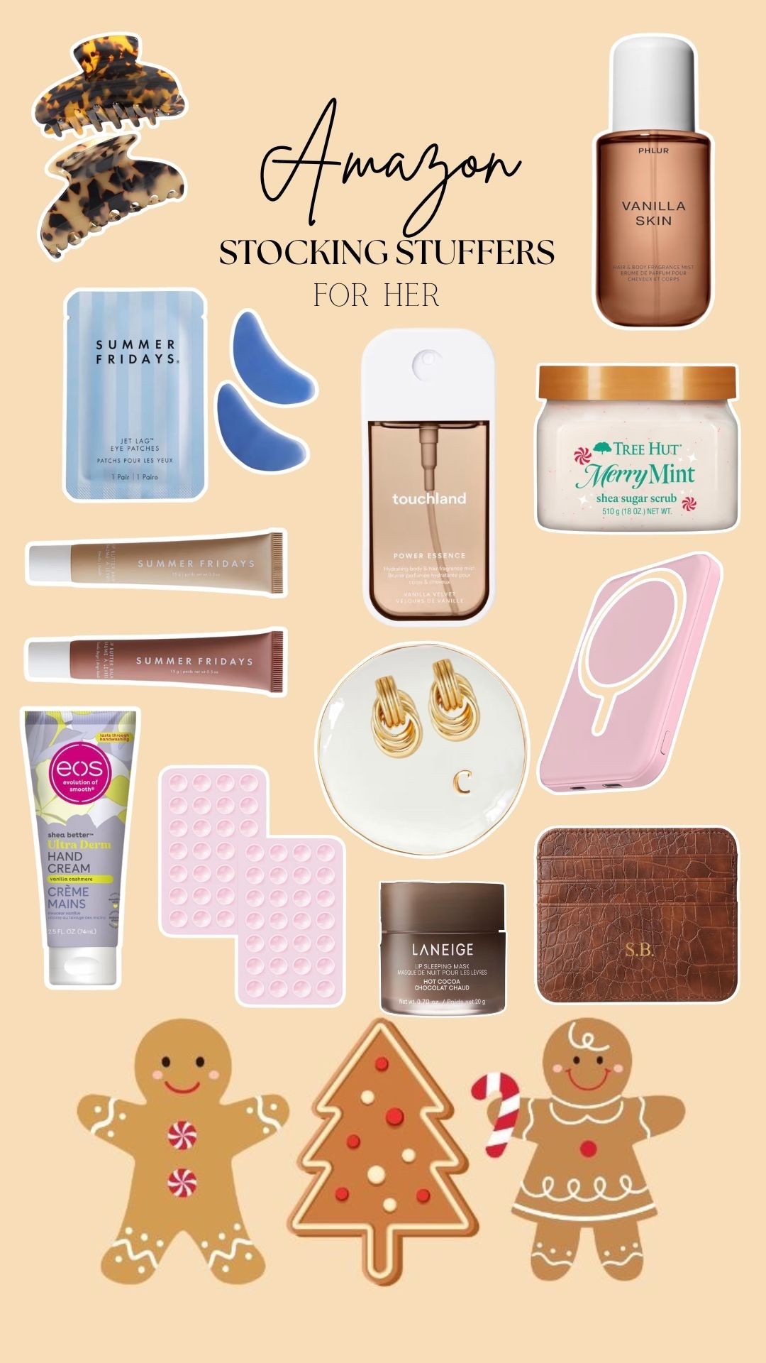 Amazon gift guide stocking stuffer ideas for her 

#LTKHoliday #LTKFindsUnder50 #LTKGiftGuide