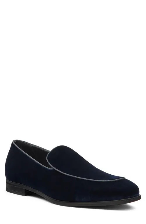 Stuart Weitzman Braydon Loafer in Navy Blue at Nordstrom, Size 9.5 | Nordstrom