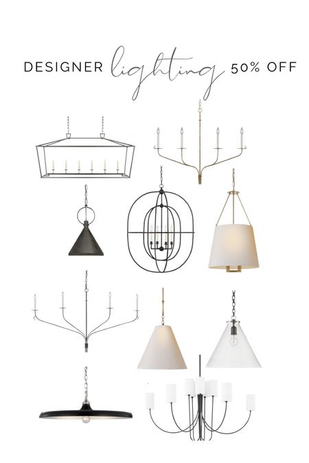 Designer lighting 50% off! I’ve purchased a couple lights from here and it’s a great way to save!

#LTKhome #LTKstyletip #LTKsalealert