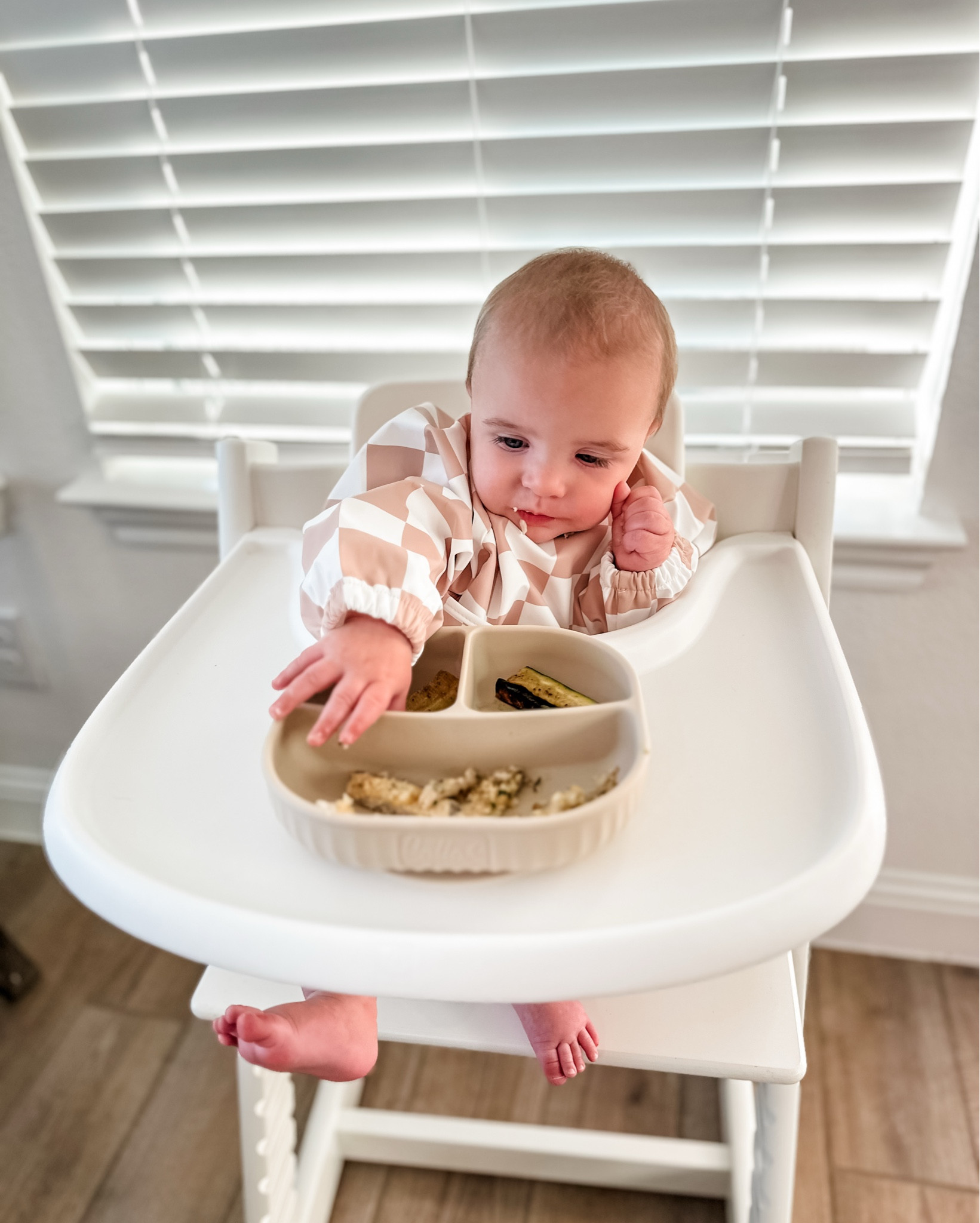 Beauxs baby leading journey is going amazing! We are loving his @callaandfriends plates, bowels, and full body bibs. They keep everything clean and secure.

The Isla plate suctions to tray and keeps him from throwing his plate on the floor but my favorite feature is the lid! We can just put the lid on and save for late! 

Code: JOHNSON saves

#LTKBaby #LTKKids #LTKU