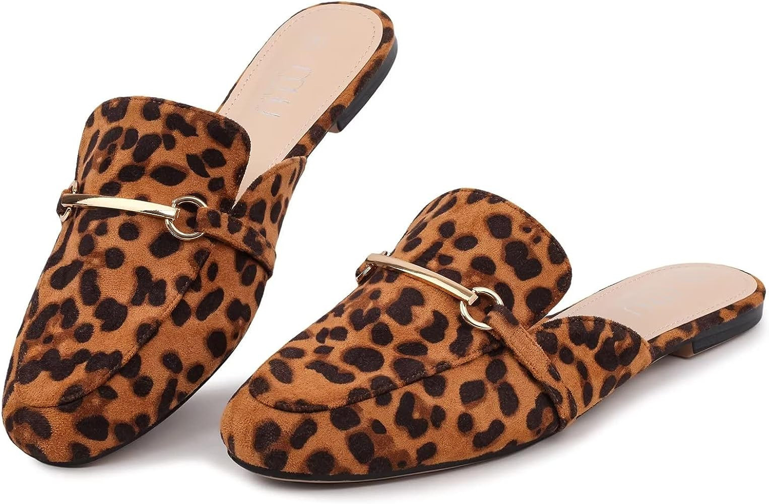 MUSSHOE Mules for Women Flats Comfortable Slip on Women Mules Backless Loafers | Amazon (US)