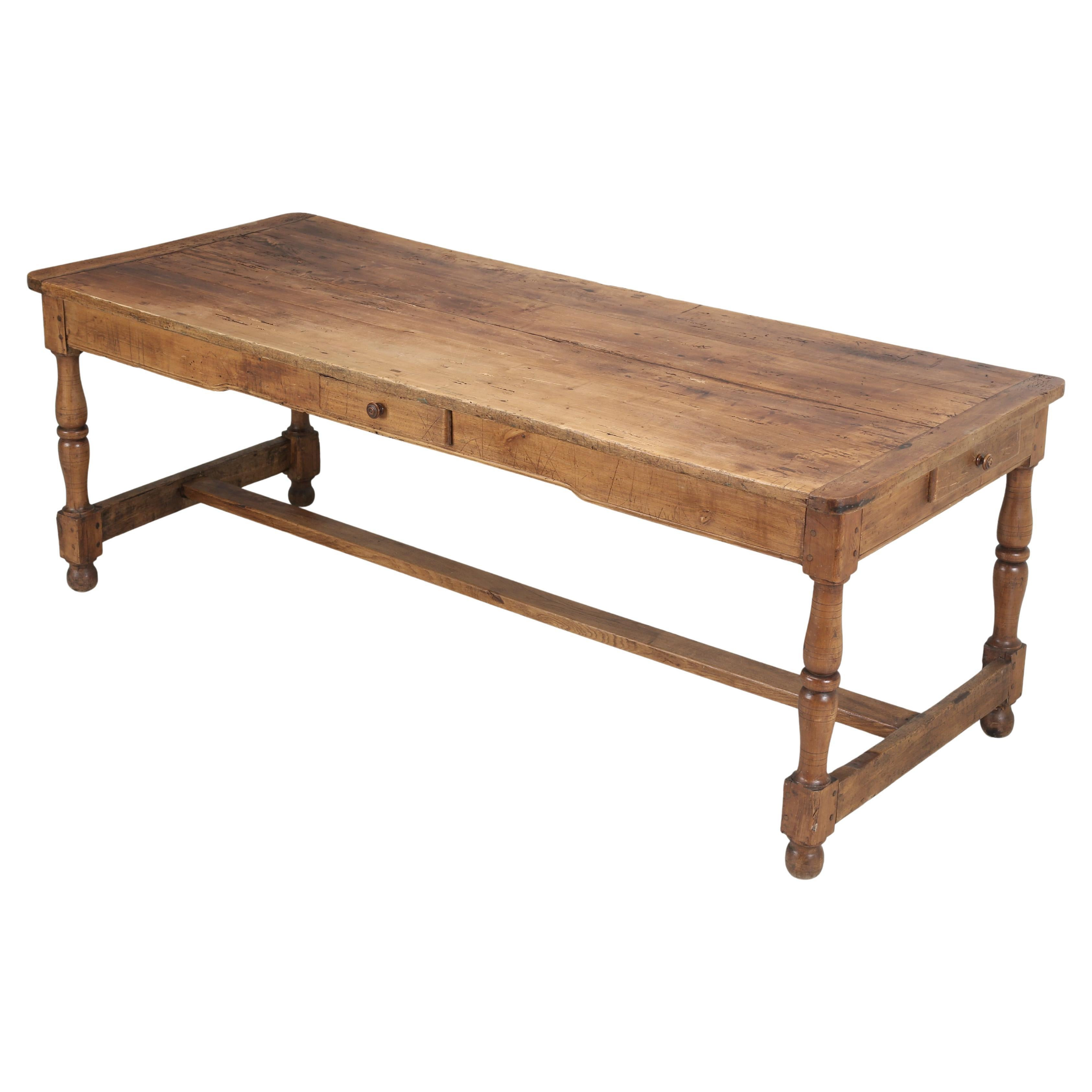 Antique French Desk or Dining Table Collection of Noted Interior Designer c1800s | 1stDibs