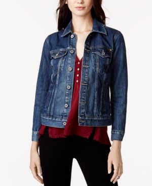 Lucky Brand Cotton Denim Trucker Jacket | Macys (US)