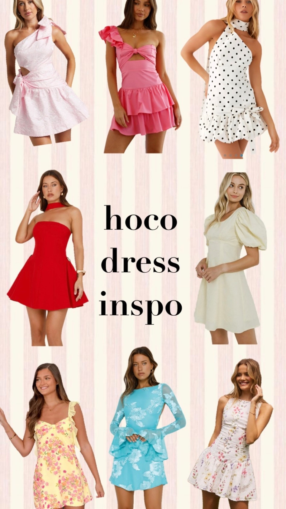hoco dress inspo!!