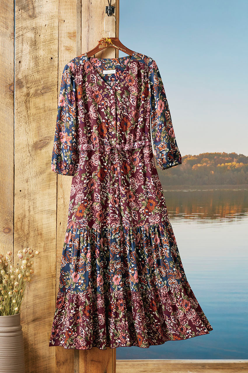 Woodland Wonder Maxi Dress | Coldwater Creek