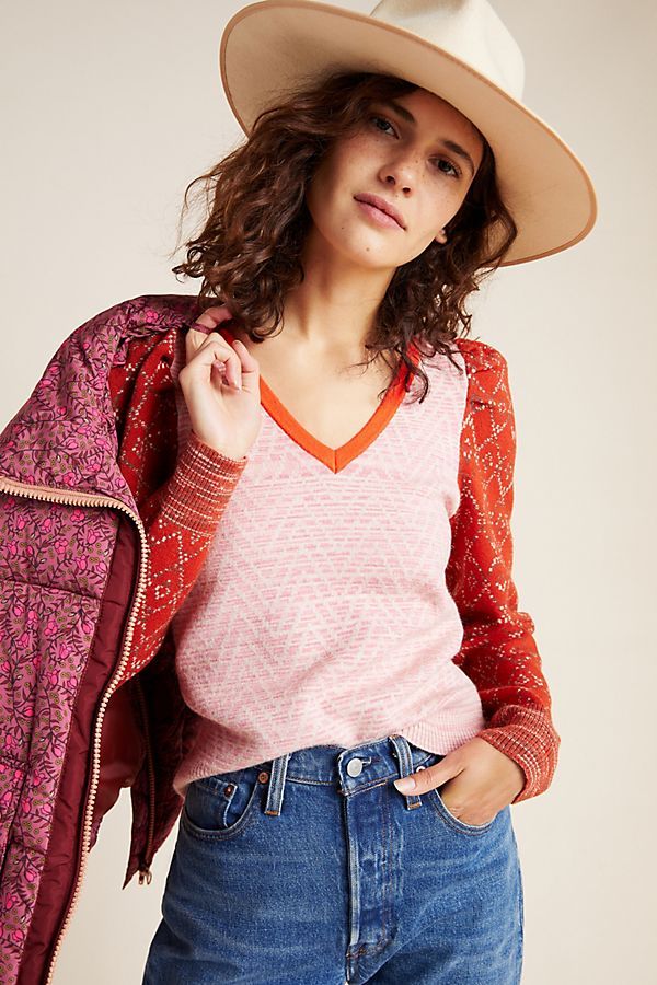 Cherie Puff-Sleeved Sweater | Anthropologie (US)