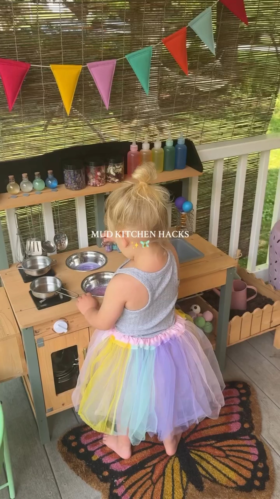 some of my favorite mud kitchen hacks that keep my toddler entertained for hours!✨🧚🏻🌈



#outdoorkitchen #mudkitchen #toddleractivities #toddlermusthaves #outdoorplay #kidsactivities #natureplay #momhacks #sensoryplay #sensoryactivities

#LTKHome #LTKKids #LTKFamily