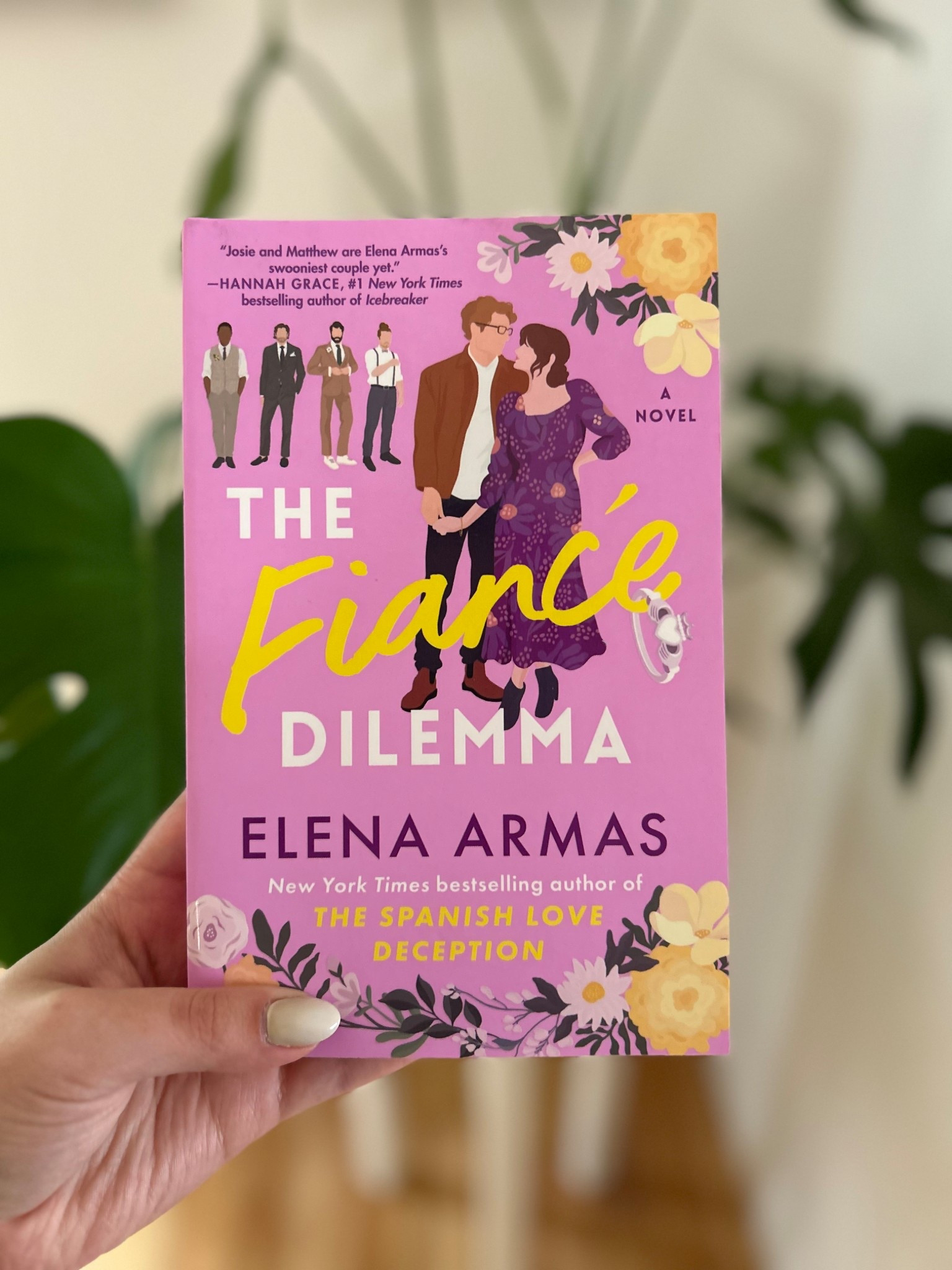 Check out The Fiancé Dilemma by Elena Armas 

Book, books, booktok, romance book

#book #romancebook 


#LTKgiftguide #LTKtravel #LTKfamily