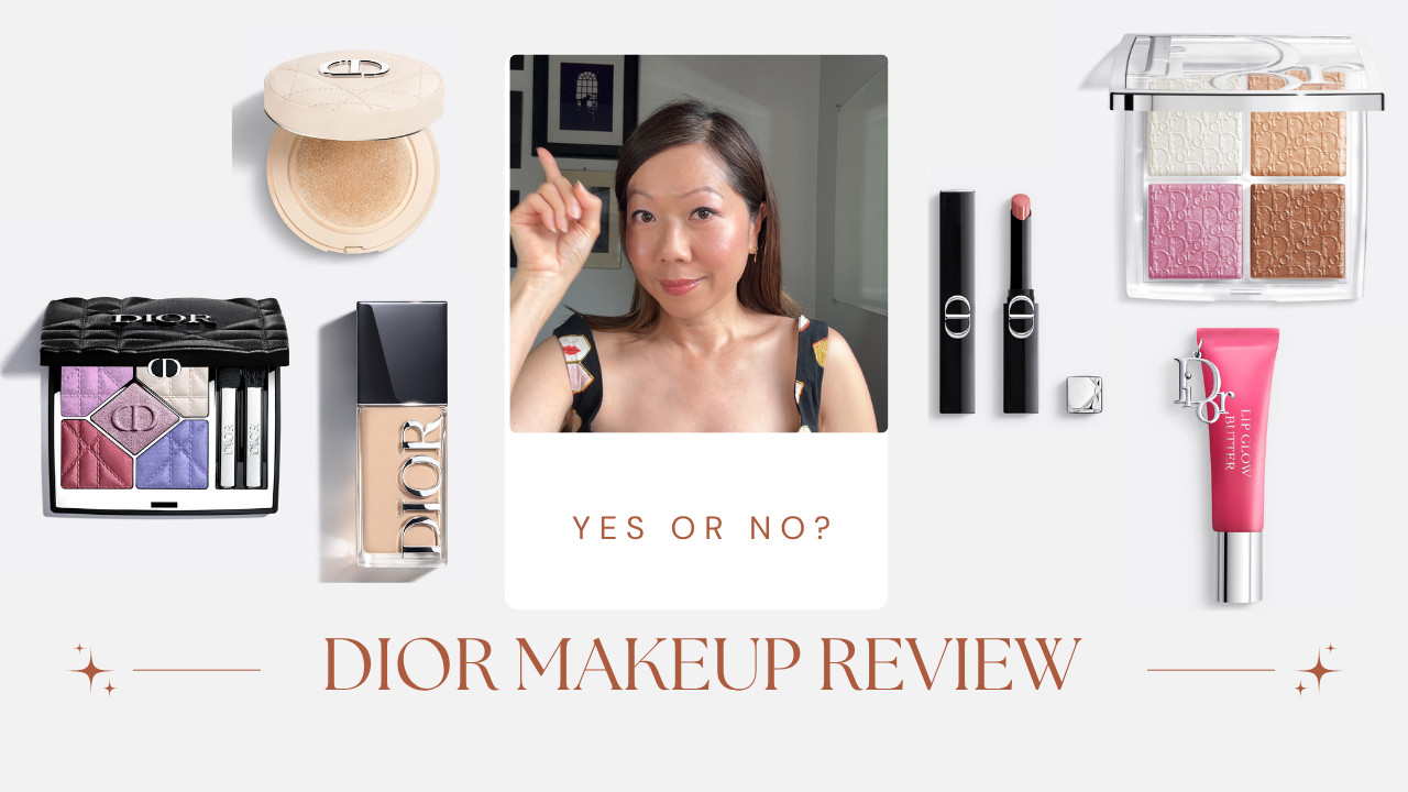 Today I’m doing a full face of Dior makeup… well, almost a full face!
Here is the before and after — and after each step, I’ll ask one simple question: will I repurchase it, or not?
Okay… let’s dive in.
 This is the Dior Forever Skin Glow Foundation.
It blends easily into the skin… and gives that “my skin but better” finish.
It’s softly glowy — not too oily, not too dry. It’s perfect for my combination to dry skin.
I use a soft, puffy sponge to tap it in, especially around the sides of my nose, so the foundation stays on the skin better.
I’ve also tried using a brush — it creates a lightweight, almost second-skin finish.
So I just add more product if I want a bit more coverage.
After a few hours, I do get a bit of oil on my skin, but I don’t really mind — it’s an easy fix.
I just blot my T-zone and apply a pressed powder.
Will I repurchase it? Yes.

This is the Dior Forever Cushion Powder.
First of all — the packaging is beautiful.
The powder gives a soft blurring effect… without drying out my skin.
No tight feeling, no cakiness — just smooth, flawless skin.
Will I recommend it? Yes — 100%.
This one exceeded my expectations.
 This is the Dior Rosy Glow Blush Stick in Berry.
At first, I didn’t really like it… but it slowly grew on me.
It gives a very natural, dewy finish — almost like the glow comes from within the skin.
You can keep it soft for everyday… or build it up for more color.
Will I recommend it? Hmm… probably not.
I like it — but I feel like I can find a good dupe.
 This is the Dior Glow Maximizer Palette in Universal Glow.
The powder is ultra-fine… so it doesn’t emphasize texture at all.
I use it on my cheeks, eyes, and even the bridge of my nose.
The shades are very wearable — truly universal.
I use the pink shade on top of my cheeks after loose powder. It brings back the glow of my blush.
Then I use the white shade on the bridge of my nose and chin.
I also love mixing the light and dark brown shades as a transition color for my eyeshadow.
Will I recommend it? I love it!
The colors are great for my warm skin tone and can be used as highlighter and eyes 

 #LTKgrwm #LTKmorningroutine #LTKBeauty