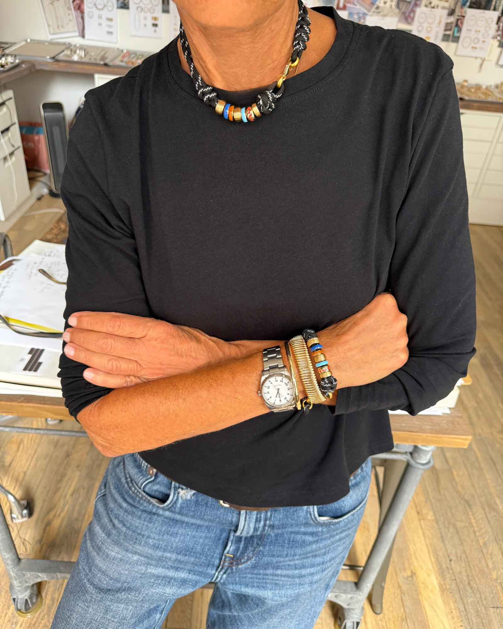 The Super Size Happy Cord Bracelet | Roxanne Assoulin