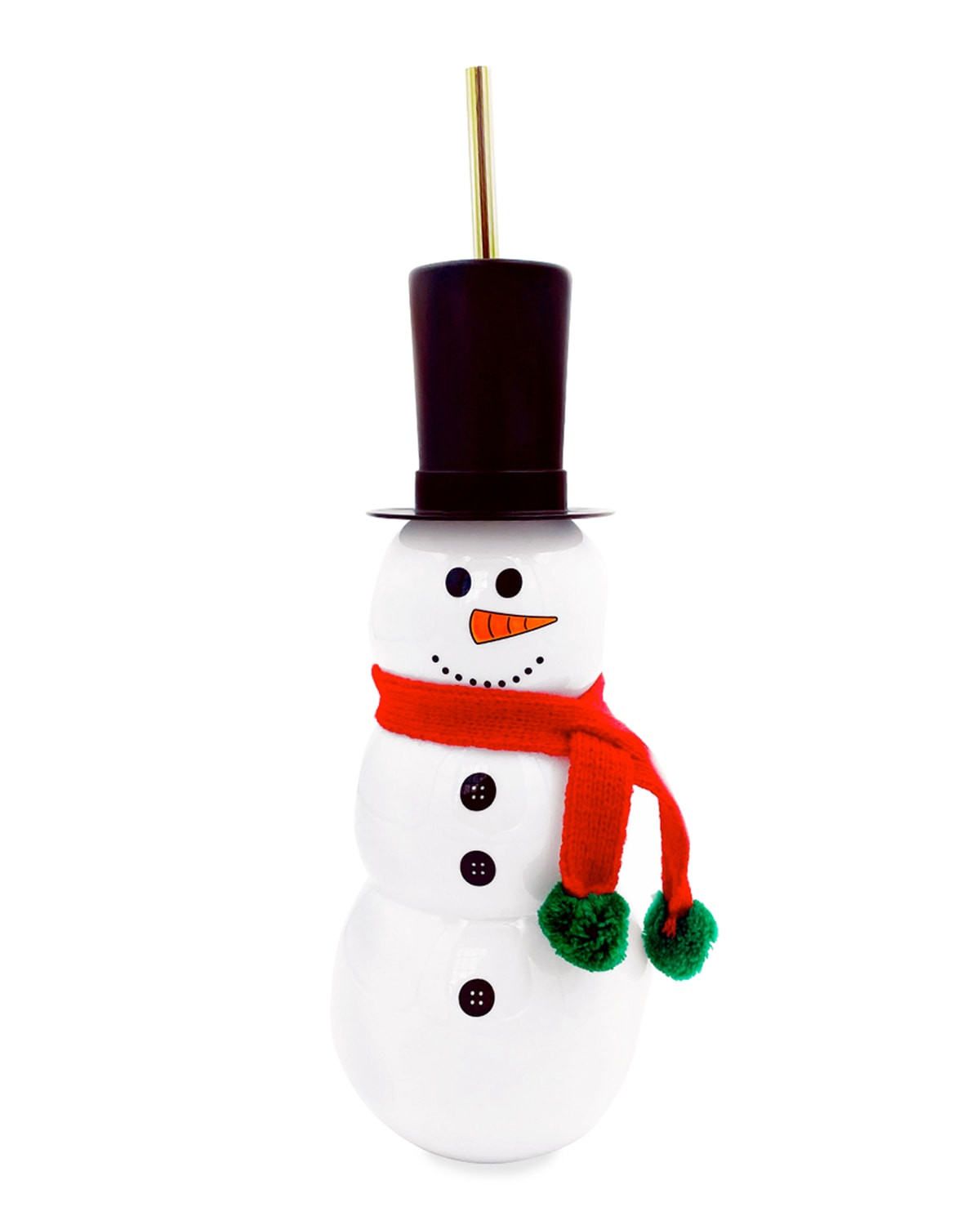 Snowman Sipper Cup - 30 oz. (Holds a Full Bottle of Wine) | Horchow