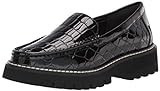 Donald Pliner Women's HOPE Loafer – Leather Croco Patent Upper - Loafers for Women, Designer Loafer Shoes, Classic Loafers, Women’s Loafer Shoes, Women’s Dress Loafers | Amazon (US)