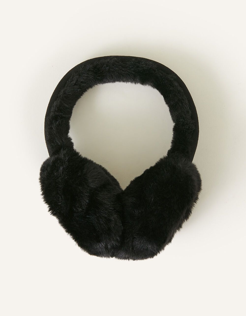 Faux Fur Suedette Ear Muffs Black | Accessorize (Global)