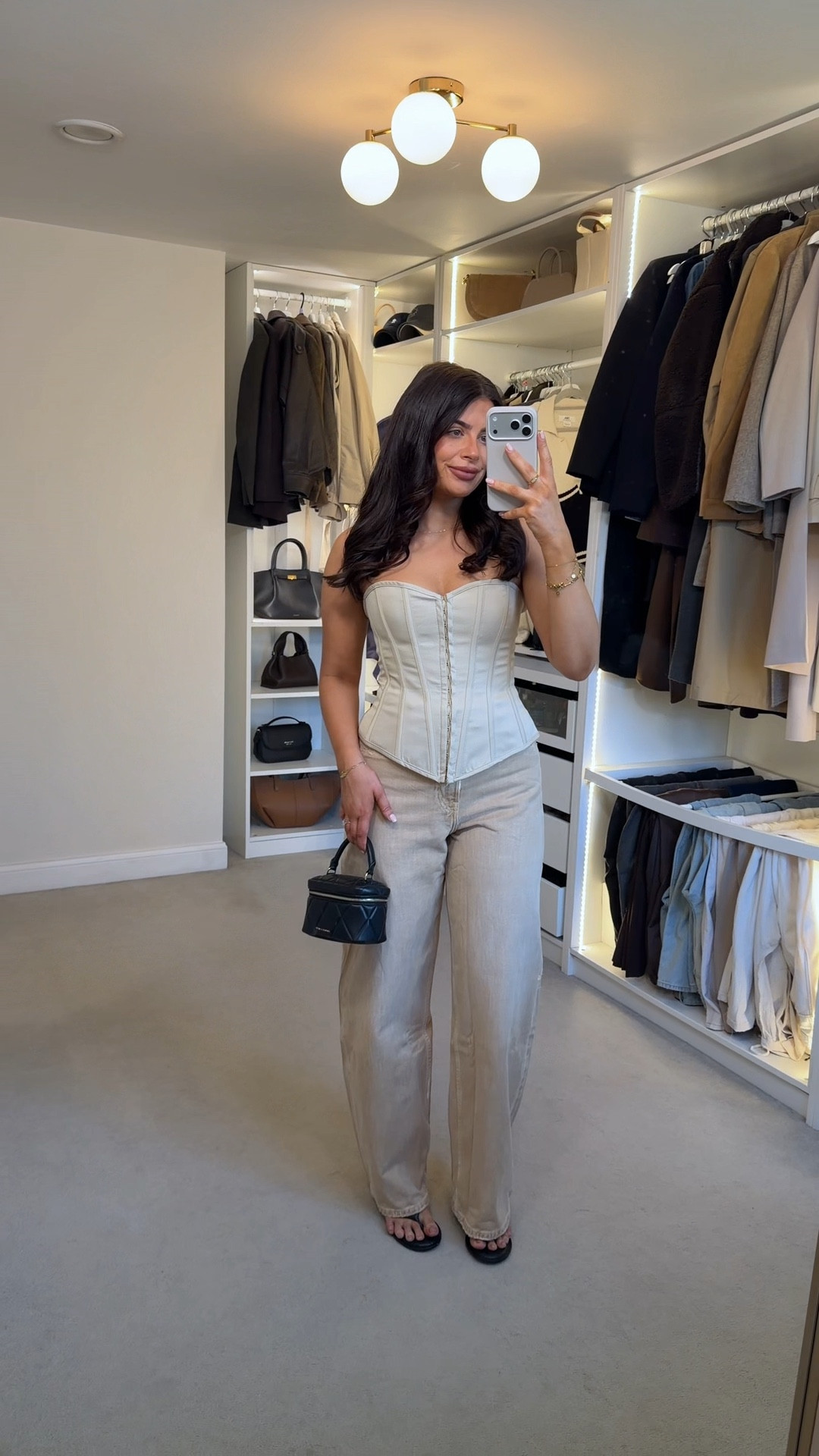 Zara spring dressy look 

Evening look, ootn, jeans, neutral outfit 

Jenas and top are on the bigger size, so size down for a more fitted look 

Top - S but could of got an XS 
Jenas - uk 6 

#LTKspring #LTKjeans #LTKuk