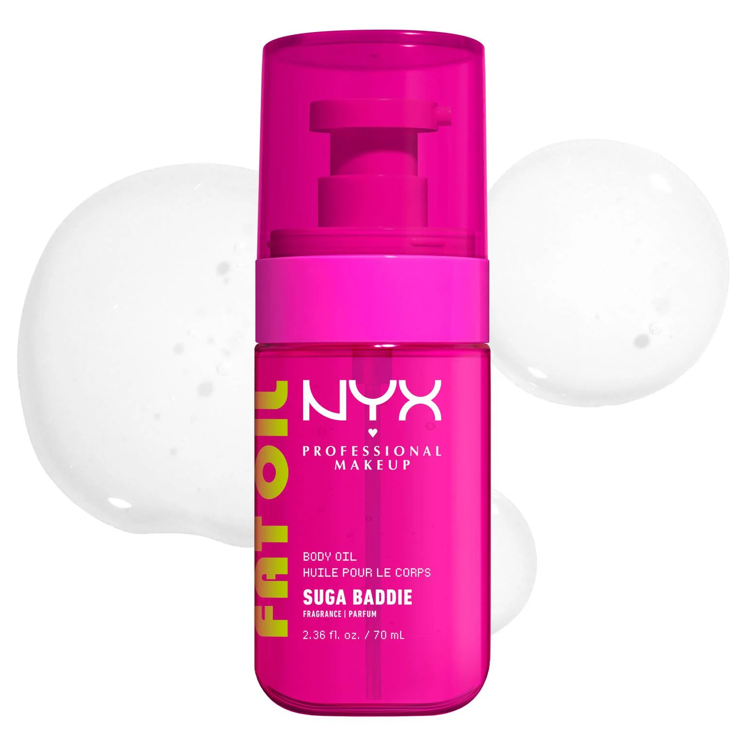 Fat Oil Body Oil Suga Baddie Vanilla Body Oil | NYX Professional Makeup | NYX Professional Makeup (US)