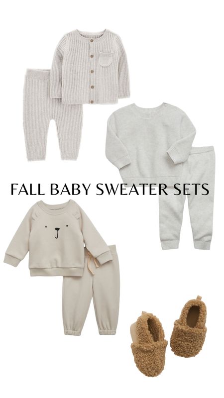 The cutest baby sets I have ever seen for the fall 🥹🤎🧸🍂

#LTKfamily #LTKbaby #LTKGiftGuide