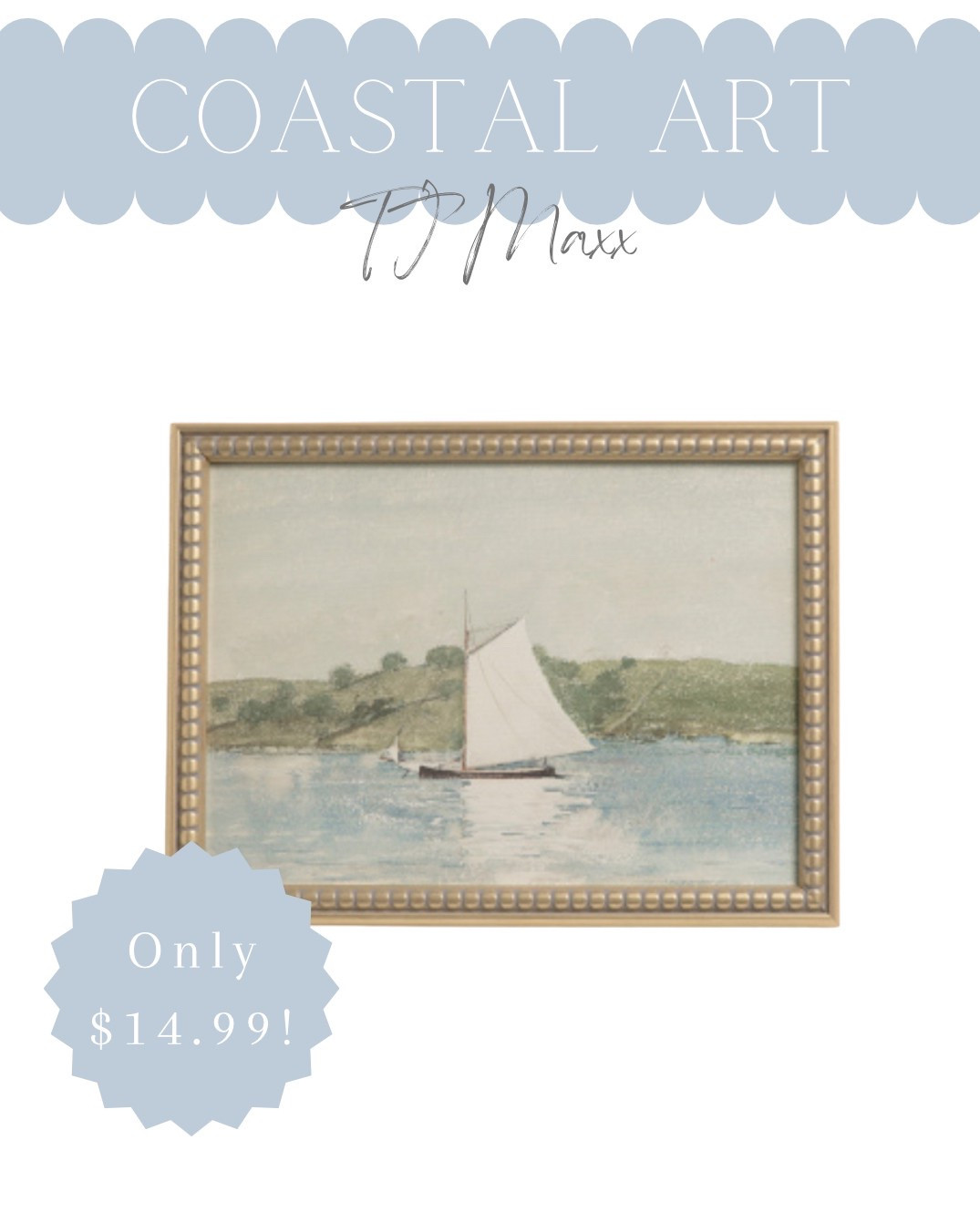 $14.99 coastal wall art!

coastal art, coastal decor, beach house decor, beach decor, coastal home decor, coastal decorating, coastal interiors, coastal house decor, beach style, neutral home decor, modern traditional, traditional home decor,  hamptons style, Nantucket style, classic coastal, timeless, blue & white home decor, coastal grandmillennial, coastal grandmother, Nancy Meyers style

#LTKFindsUnder50 #LTKStyleTip #LTKHome
