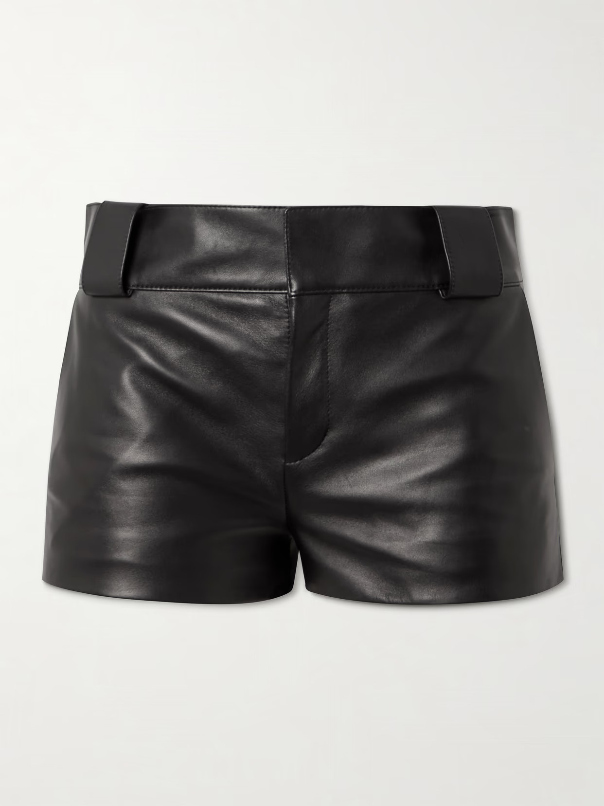 Chloé - Leather Shorts - Black | NET-A-PORTER (UK & EU)