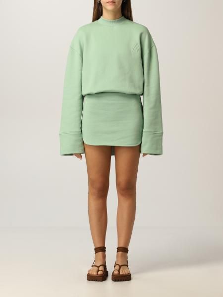 The Attico Irene cotton mini dress | Giglio.com - Global Italian fashion boutique