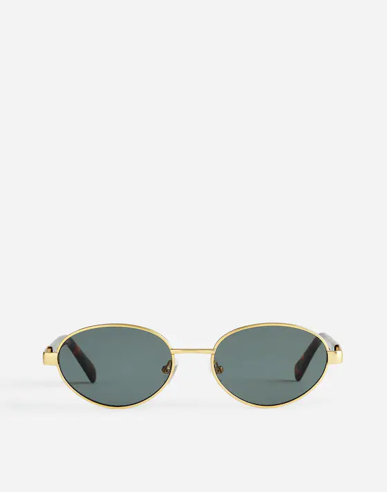 Wire Frame Oval Sunglasses | Madewell | Madewell