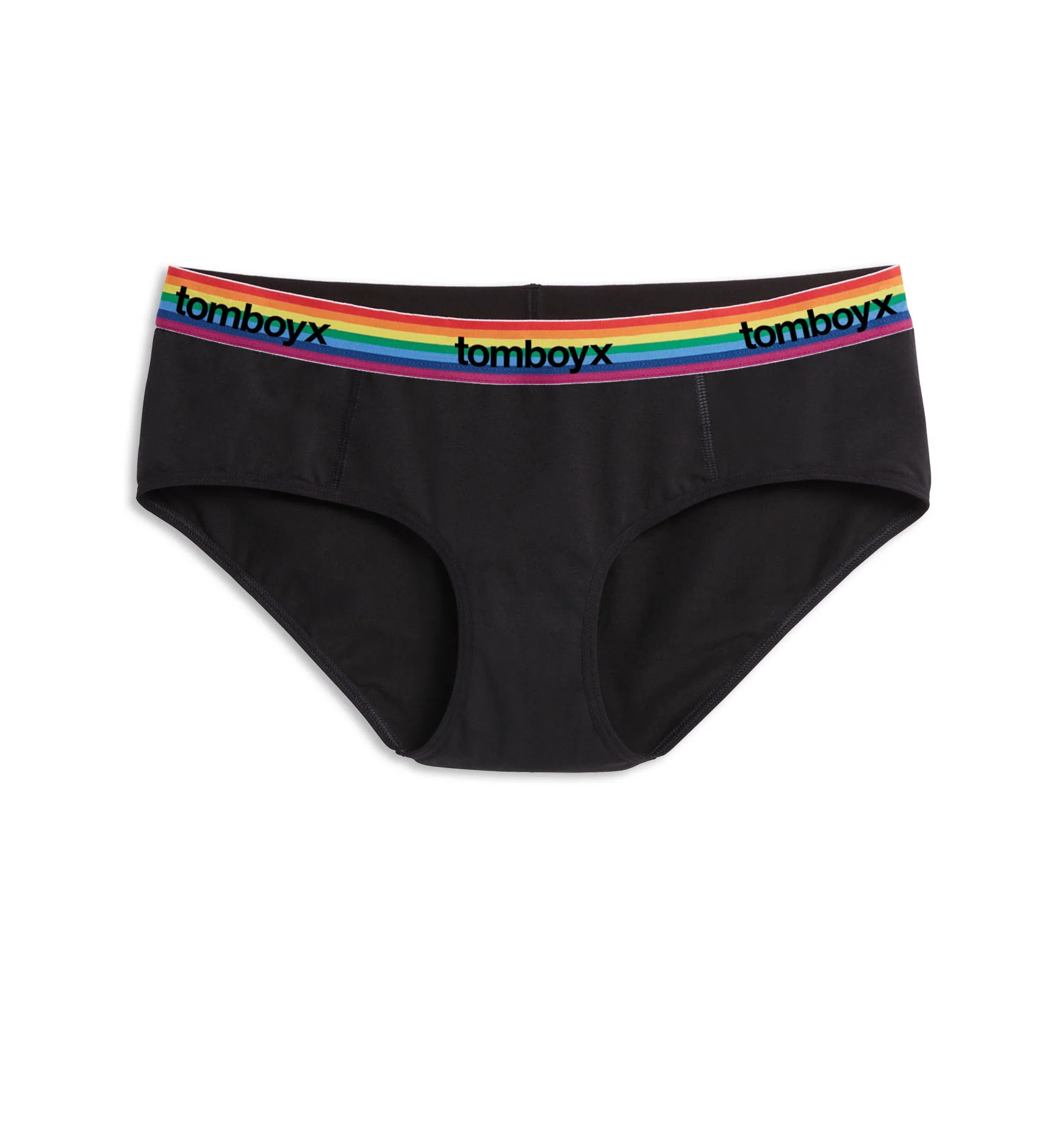 Hipster - Black Rainbow Logo | TomboyX