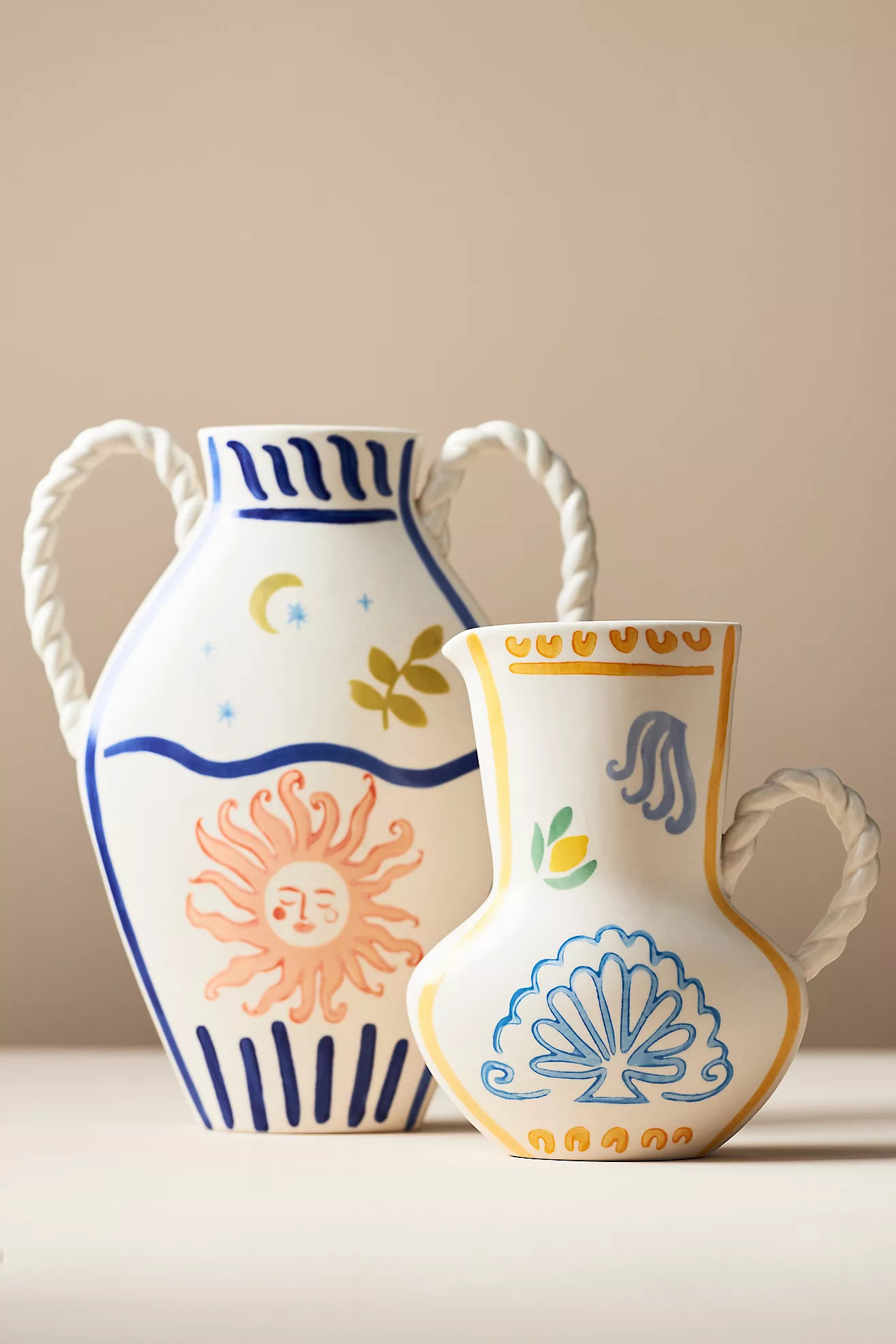 Dimitria Stoneware Vase | Anthropologie (US)