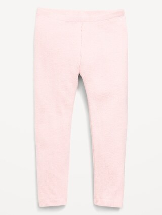 Cozy Waffle-Knit Leggings for Toddler Girls | Old Navy (US)