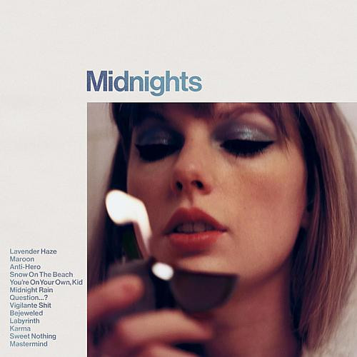 Universal Music Distribution Taylor Swift: Midnights Vinyl Midnights Moonstone Blue Edition | HSN