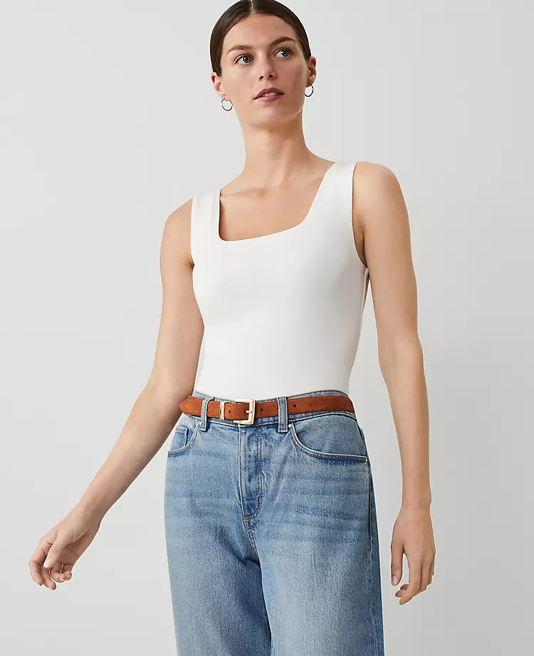 Square Neck Tank Top | Ann Taylor (US)