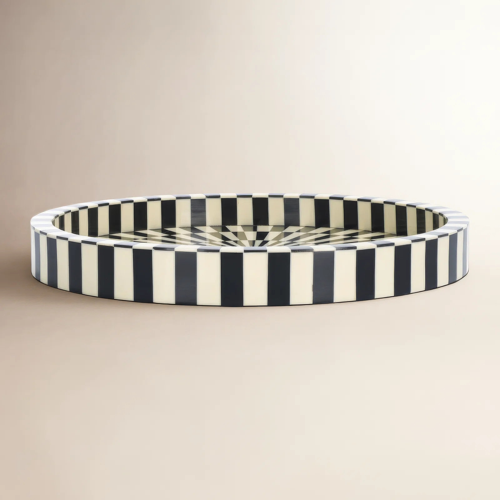 Vondie Resin/Mdf Circle Tray | AllModern