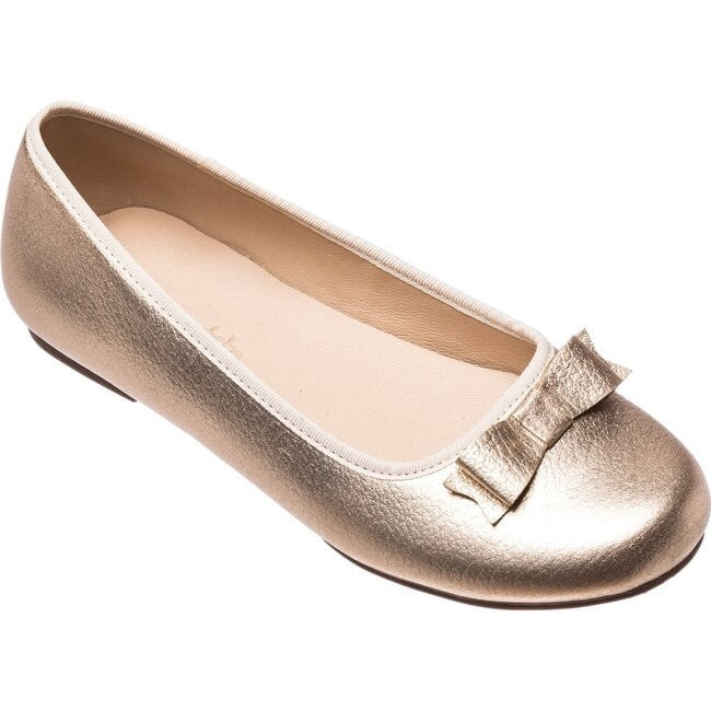 Camille Flats, Gold | Maisonette