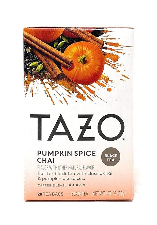 Tazo Pumpkin Spice Chai Tea Bags - 20 bags | Amazon (US)