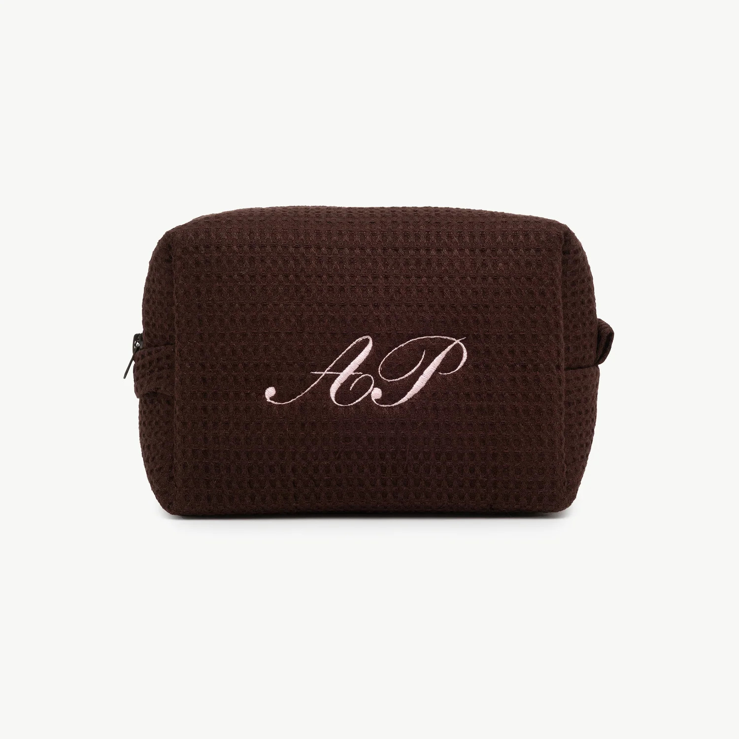 Classic Monogram Waffle Pouch | Abbode