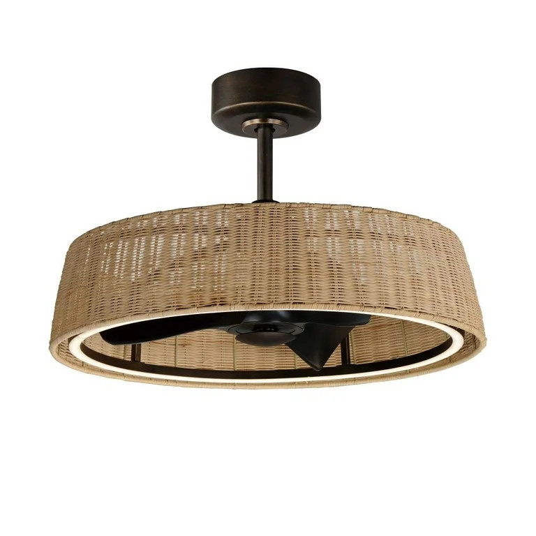 Maxim Bronze Tulum Fandelier LED Light Ceiling Fan | Walmart (US)