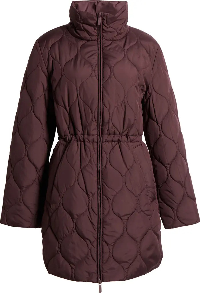 Skyline Longline Quilted Jacket | Nordstrom