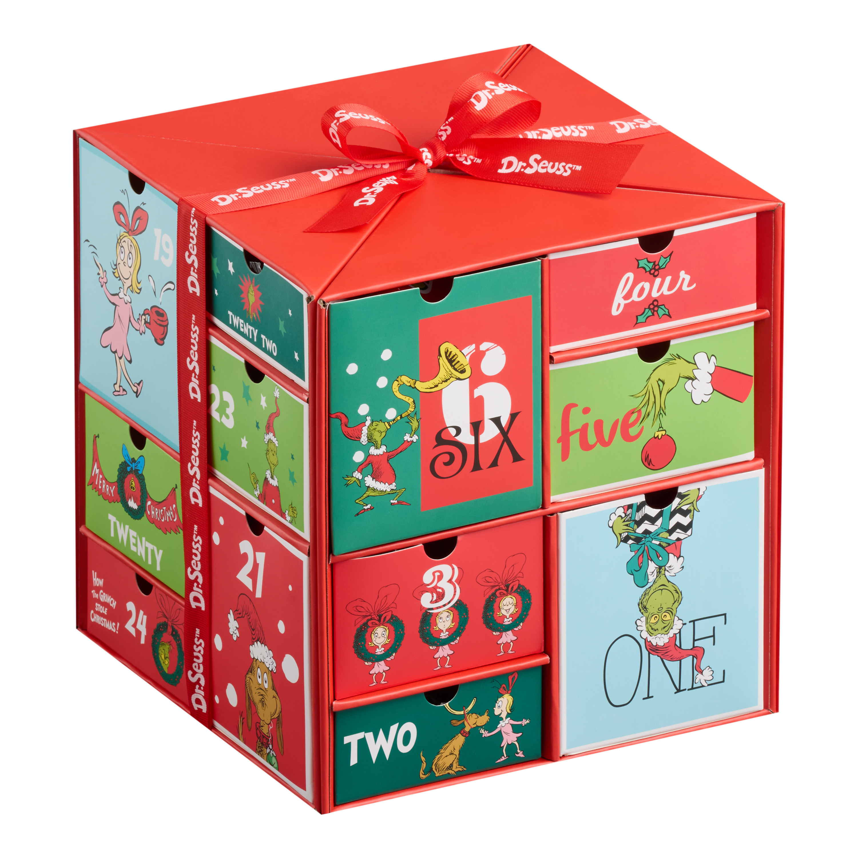 How the Grinch Stole Christmas Cube Candy Advent Calendar | World Market
