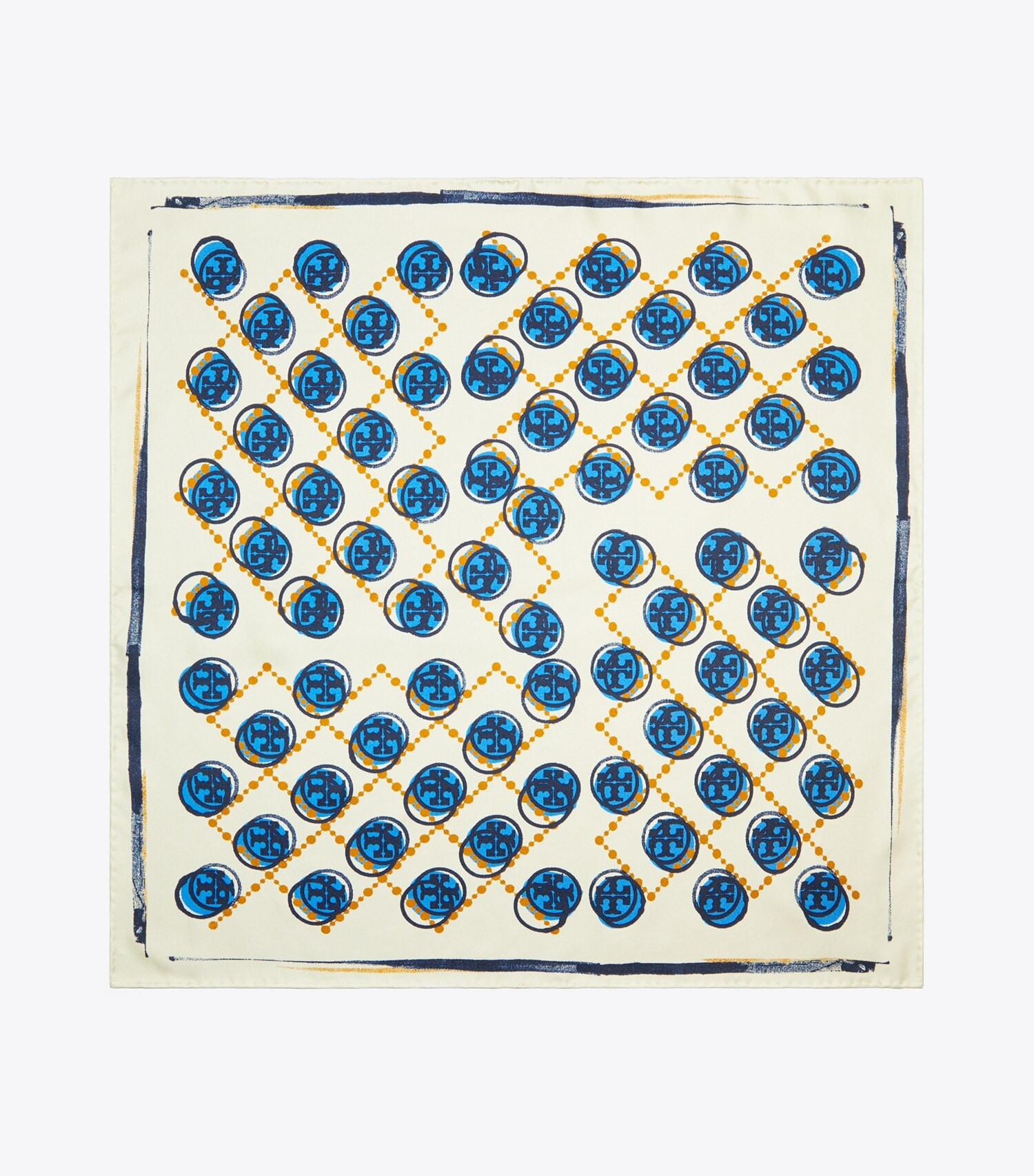 Stamped T Monogram Neckerchief: Women's Designer Scarves | Tory Burch | Tory Burch (US)