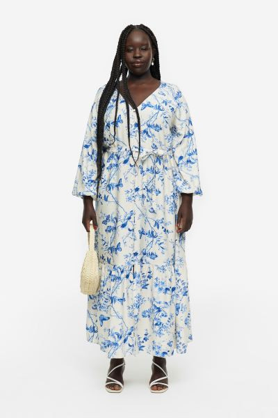 Tie-belt button-front dress | H&M (US + CA)
