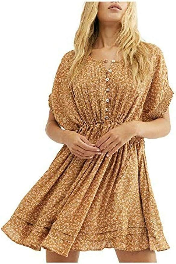 Free People Women's One Fine Day Mini Dress | Amazon (US)