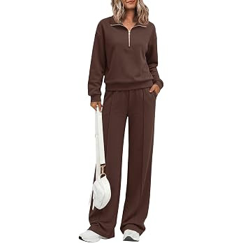 PRETTYGARDEN Women's Lounge Sets 2 Piece Outfits Sweatsuits | Amazon (US)