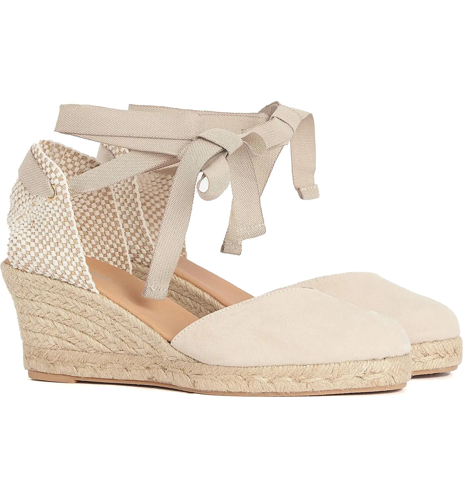 Juana Ankle Wrap Espadrille Wedge d'Orsay Pump (Women) | Nordstrom
